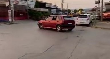 Sanayi içinde attığı drift 55 bin liraya mal oldu