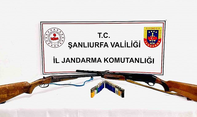 Şanlıurfa'da ruhsatsız silah operasyonu: 7 şüpheli gözaltında