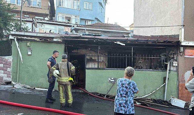 Sarıyer'de gecekondu yangını: 2 ağır yaralı