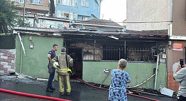 Sarıyer'de gecekondu yangını: 2 ağır yaralı