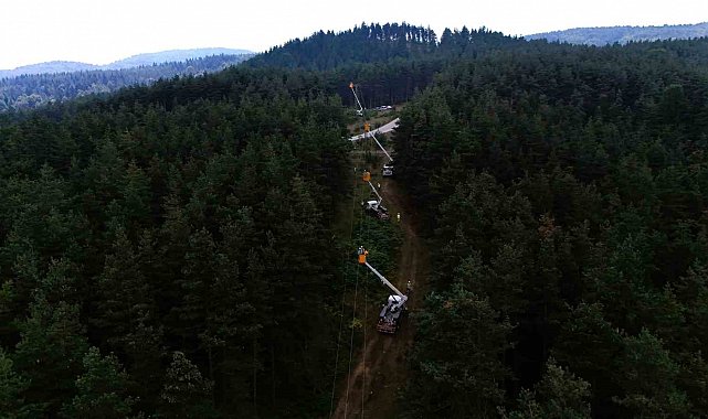 SEDAŞ, orman yangınlarına karşı dron destekli denetimlerini artırdı