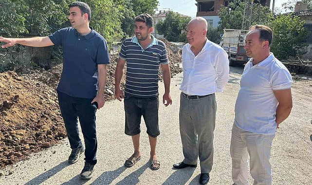 Selçik Köyü'nün içme suyu hattı yenileniyor