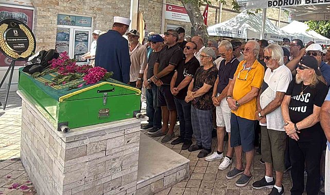 Selçuk Alagöz için Bodrum'da tören düzenlendi