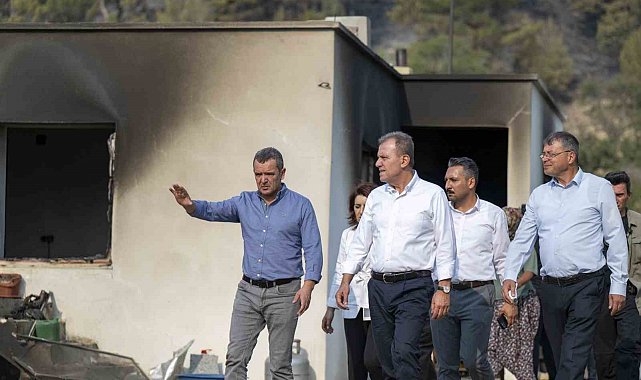 Silifke'deki yangın sürüyor