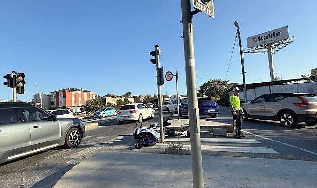Silivri'de trafik ışığında feci kaza: 1 ölü
