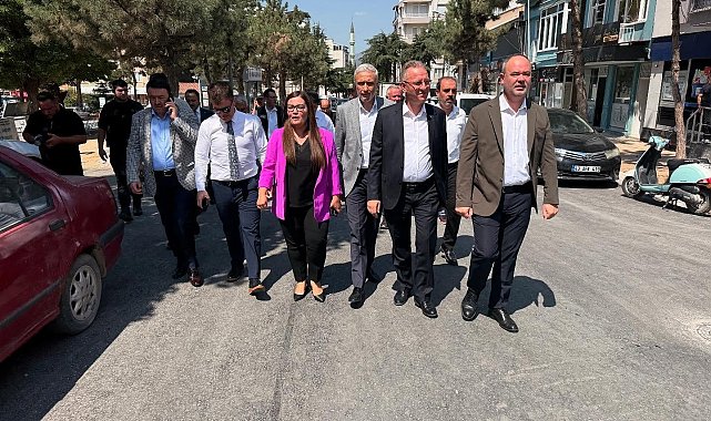 Simav Azerbaycan Caddesi'nde asfalt yol çalışmaları tamamlandı