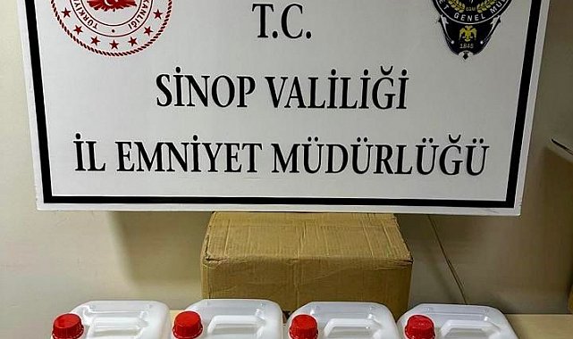 Sinop'ta kaçakçılığa darbe: Binlerce makaron ve kaçak alkol ele geçirildi