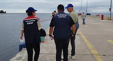 Sinop'ta olta avcıları sürdürülebilir balıkçılık için bilgilendirildi