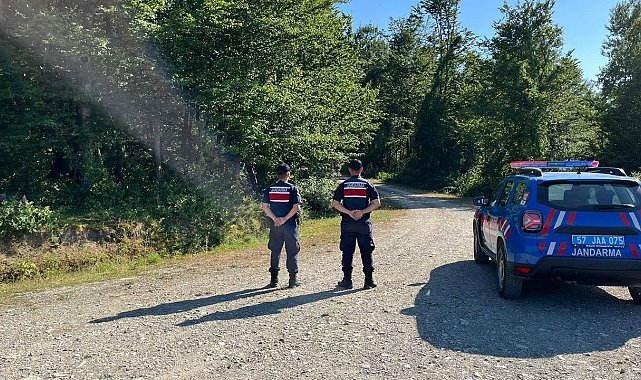 Sinop'ta ormanlık alanda ateş yakanlara ceza yağdı