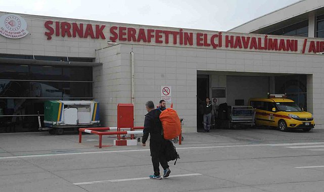Şırnak Şerafettin Elçi Havalimanı temmuz ayında 39 bin 691 yolcuya hizmet verdi