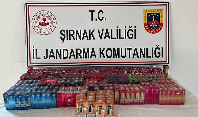 Şırnak'ta jandarmadan kaçakçılık operasyonu
