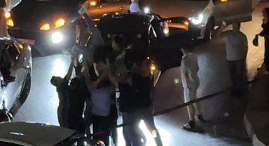 Şişli'de asker konvoyu trafiği felç etti, o anlar kamerada