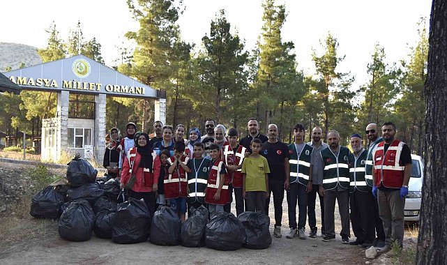 Sivil toplum kuruluşlarından ormanda temizlik seferberliği