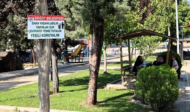 Söğüt'te çevre bilinci artırılıyor