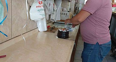 Söke'de pastanelerden numuneler alındı