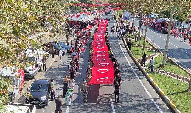 Tekirdağ'da 30 Ağustos Zaferi coşkusu: Dosta güven düşmana korku