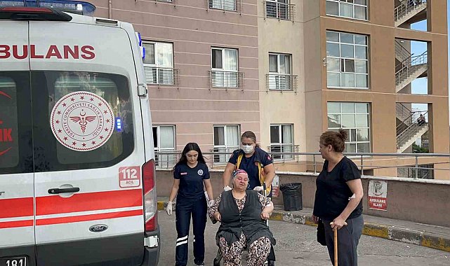 Tekirdağ'da kiracının biber gazlı dehşeti kamerada