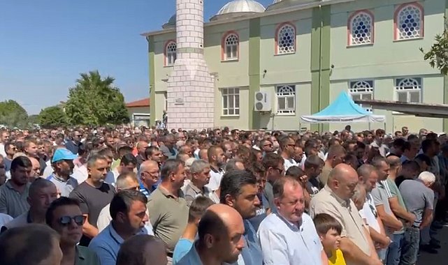 Teksüt yangınında hayatını kaybeden Özcan Yıldırım son yolculuğuna uğurlandı