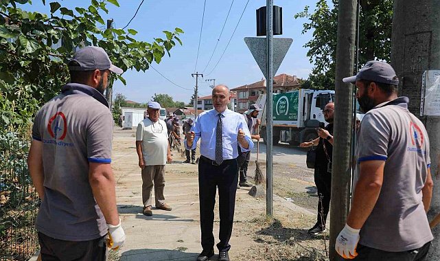 Temiz şehir Düzce kampanyası 15. mahallede