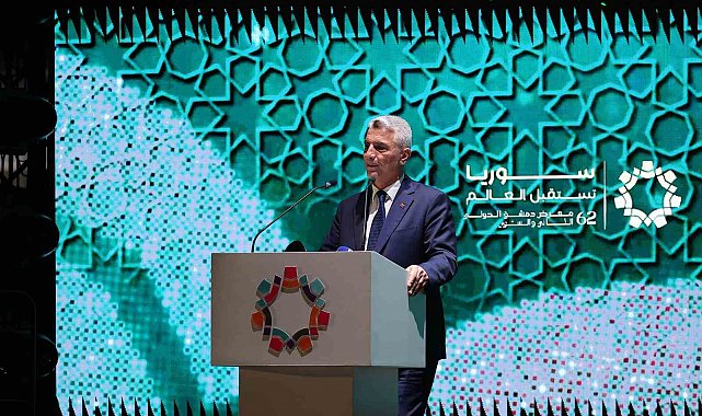 Ticaret Bakanı Bolat, 62. Şam Uluslararası Fuarı açılışında konuştu