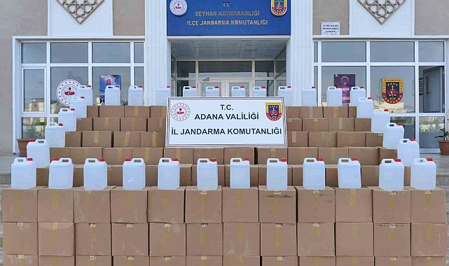Tır dorsesinde 2 bin 920 litre etil alkol ele geçirildi