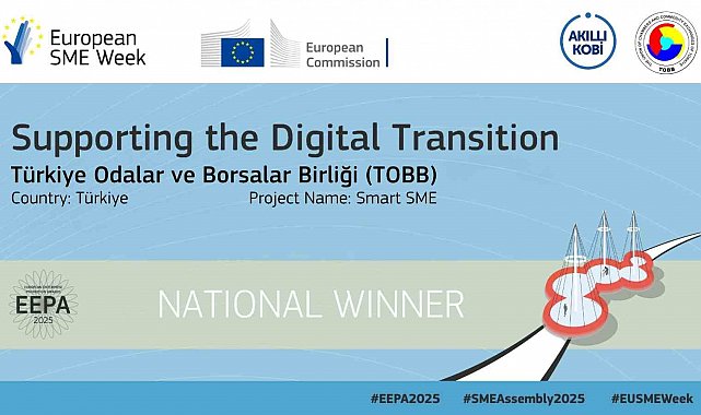 TOBB'un Akıllı KOBİ Platformu Avrupa finalinde