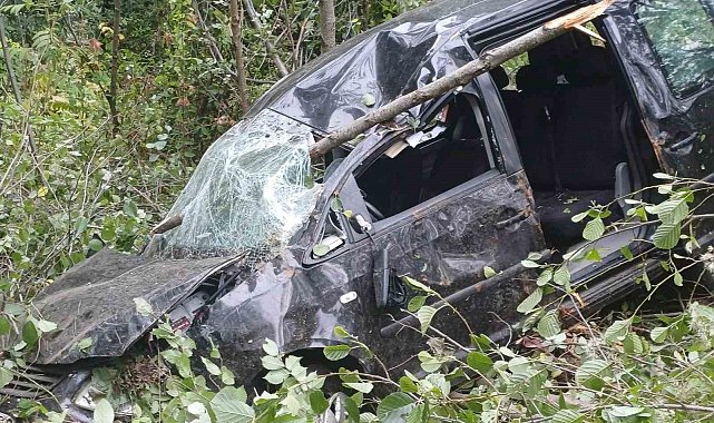 Trabzon'da trafik kazası 1 ölü, 2 yaralı