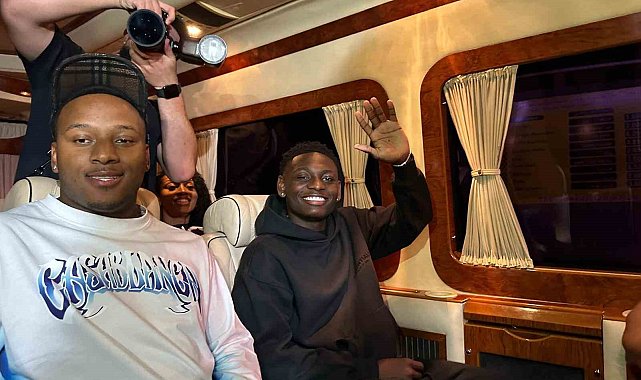 Trabzonspor'un yeni transferi Kazeem Olaigbe Trabzon geldi