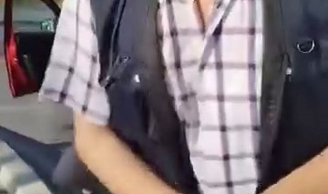 Trafikte tartışma bıçaklı tehdide dönüştü