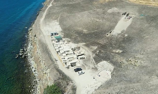 Trakya'nın en büyük antik tiyatrosunda kazılar sürüyor