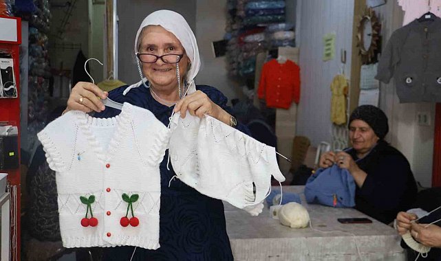 Tuhafiyeci el işi atölyesine dönüştü, kadınlar ev ekonomisine destek olmaya başladı