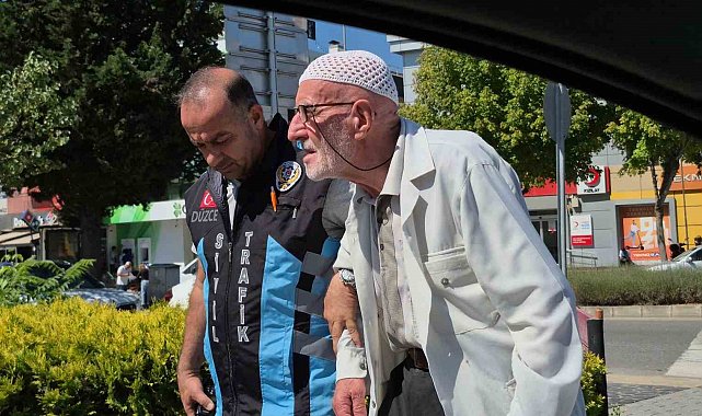 Türk Polisinden yürekleri ısıtan davranış