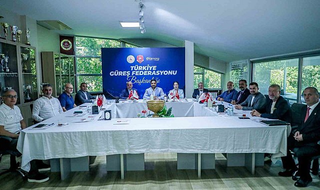 Türkiye Güreş Federasyonu Yönetim Kurulu'ndan istişare toplantısı
