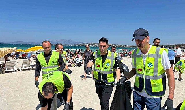 Ülkü Ocakları'ndan İzmir sahillerinde çevre temizliği