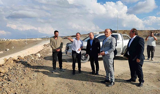 Vali Dallı Devrekani Besi Organize Tarım Bölgesinde incelemelerde bulundu