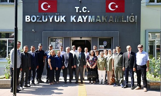 Vali Faik Oktay Sözer'den Bozüyük'e ziyaret