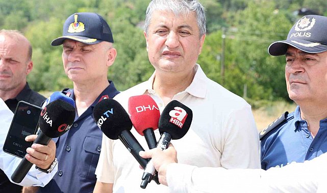 Vali Yavuz, "Orman yangını tek bir noktada devam ediyor'