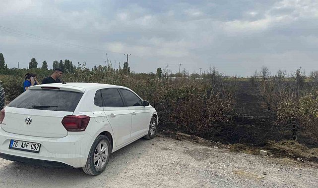 Van YYÜ kampüsünde arazi yangını