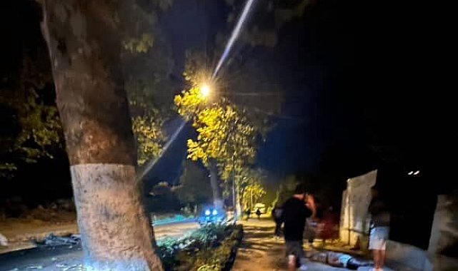 Yalova'da ağaca çarpan motosikletli ağır yaralandı