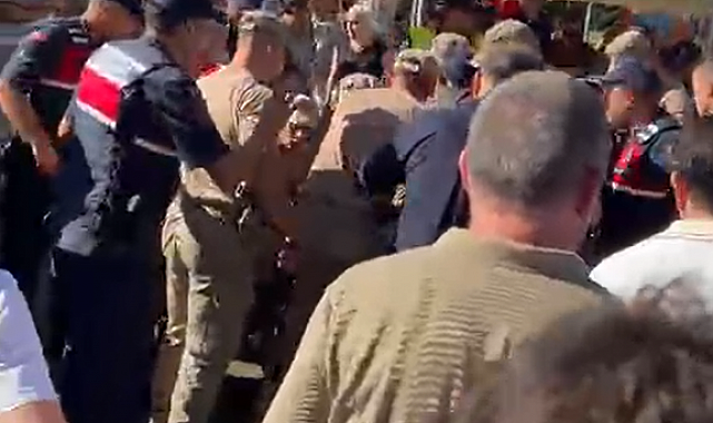 Yalova'da tatil sitesi mali kurulunda arbede