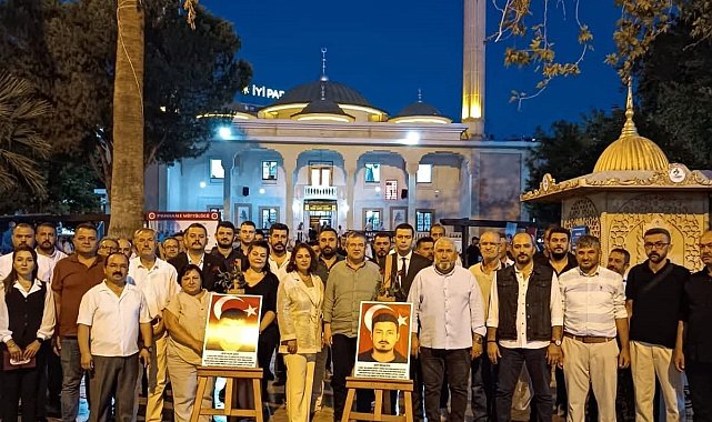 Yangın şehitleri için anma programı düzenlendi