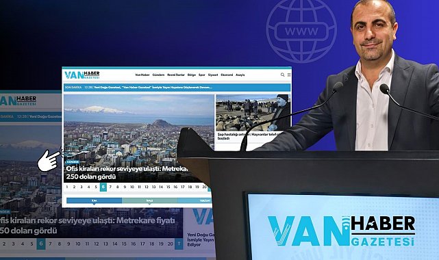 Yeni Doğu Gazetesi, "Van Haber Gazetesi" adıyla yayına başladı