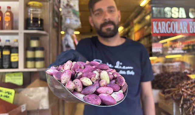 Yeni mahsul Antep fıstığı tezgaha indi