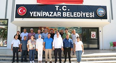 Yenipazar Belediye Başkanı Ercan, AK Parti ilçe teşkilatını ağırladı
