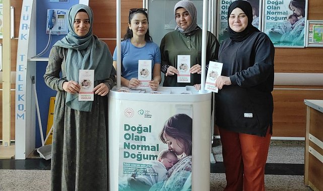 Yığılca'da doğal olan normal doğum eğitimi