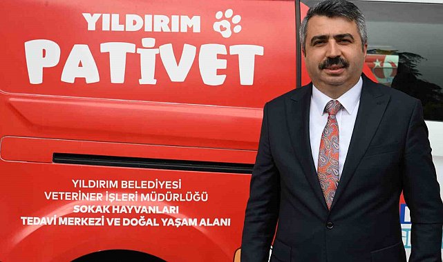 Yıldırım'da patili canlara mobil hizmet