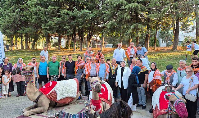 Yörüklerin develerde göçü Denizli'de canlandırıldı