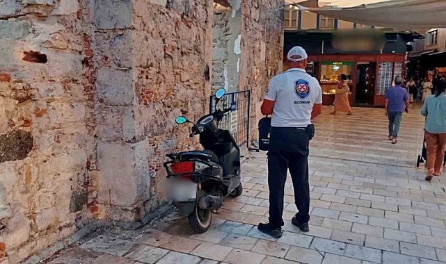 Zabıtadan motosiklet ve skuter denetimi