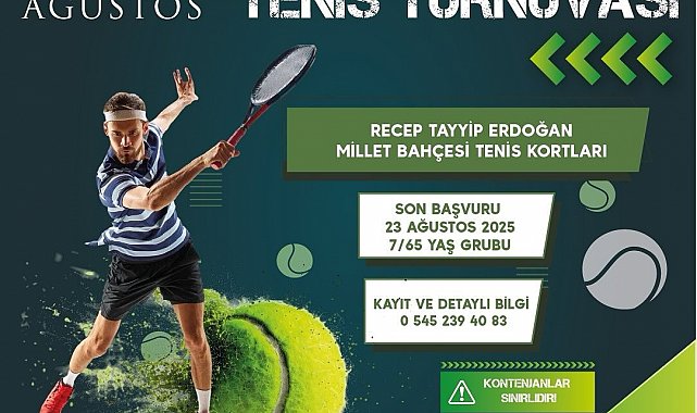 Zafer Bayramı heyecanı tenis kortlarına taşınıyor