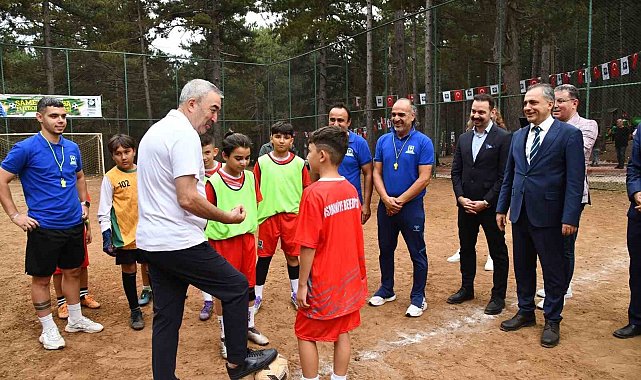 Zorkun Yaylası'nda Samet Aybaba futbol turnuvası başladı